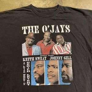 The O-Jays Keith Sweat Johnny Gil T-Shirt Basic
